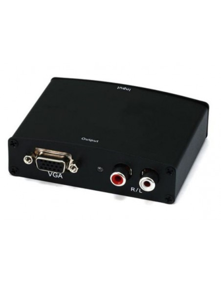 Преходник HDMI to VGA + 2RCA